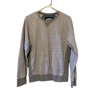 Mens’ Lands’ End Gray Sweatshirt Size S